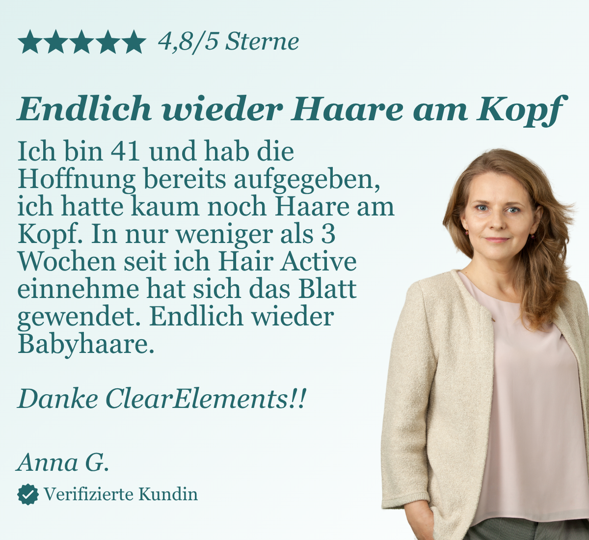 Hair Active Complex+ - Clear-Elements